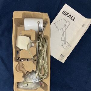 IKEA ISFALL White Pendant Light